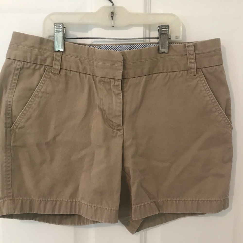 Jcrew Khaki Chino Shorts